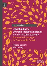 Produktbild: Crowdfunding for Environmental Sustainability and the Circular Economy