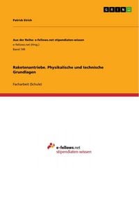 Produktbild: Raketenantriebe. Physikalische und technische Grundlagen