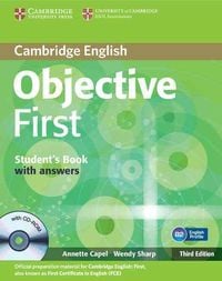Produktbild: Objective First Certificate. Third Edition. Student's Book with answers