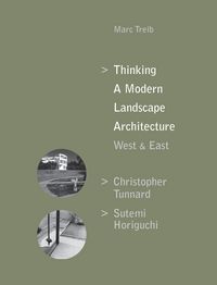 Produktbild: Thinking a Modern Landscape Architecture, West & East