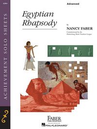 Produktbild: Egyptian Rhapsody: Piano Sheet Music by Nancy Faber - Piano Solo in F Minor Faber Piano Adventures Advanced Level Recital Supplement Expressive Contemporary Piano Music Composition