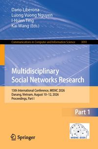 Produktbild: Multidisciplinary Social Networks Research