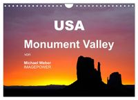 Produktbild: USA - Monument Valley (Wandkalender 2027 DIN A4 quer), CALVENDO Monatskalender