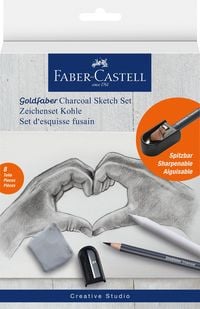 Produktbild: Faber-Castell Zeichenset Goldfaber Charcoal