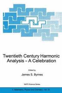 Produktbild: Twentieth Century Harmonic Analysis