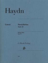 Produktbild: Joseph Haydn - Streichtrios, Heft II