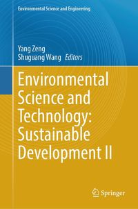 Produktbild: Environmental Science and Technology: Sustainable Development II