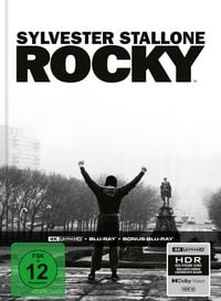 Produktbild: Rocky - Limitiertes 3-Disc-Mediabook &ndash; Cover A (4K Ultra HD + Blu-ray + Bonus-Blu-ray)