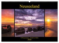 Produktbild: Neuseeland - Attraktiver S&uuml;den (Wandkalender 2026 DIN A2 quer), CALVENDO Monatskalender