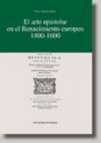 Produktbild: Mart&iacute;n Ba&ntilde;os, P: Arte epistolar en el Renacimiento europeo,