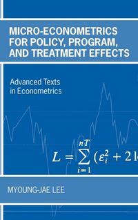 Produktbild: Micro-Econometrics for Policy, Program, and Treatment Effects