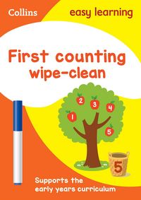 Produktbild: First Counting Age 3-5 Wipe Clean Activity Book