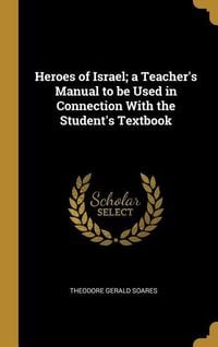 Produktbild: Heroes of Israel; a Teacher's Manual to be Used in Connection With the Student's Textbook