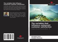 Produktbild: The variables that influence restaurant customer satisfaction