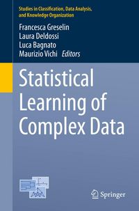 Produktbild: Statistical Learning of Complex Data