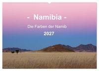 Produktbild: Namibia - Die Farben der Namib (Wandkalender 2027 DIN A2 quer), CALVENDO Monatskalender