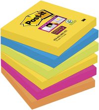 Produktbild: Post-it Notes Super Sticky Carnival 76x76mm 6x90 Blatt