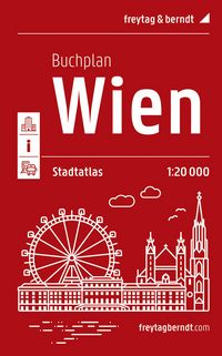 Produktbild: Freytag & berndt Stadtatlas Wien Buchplan 1:20.000
