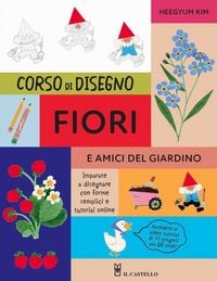 Produktbild: Corso di disegno fiori e amici nel giardino