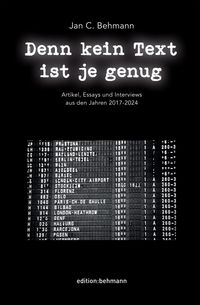 Produktbild: Denn kein Text ist je genug