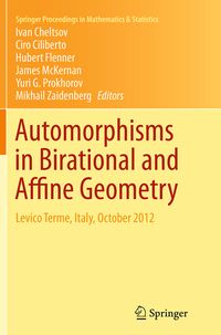Produktbild: Automorphisms in Birational and Affine Geometry