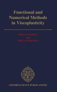 Produktbild: Functional and Numerical Methods in Viscoplasticity