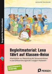 Produktbild: Begleitmaterial: Lena f&auml;hrt auf Klassen-Reise