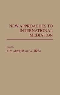 Produktbild: New Approaches to International Mediation
