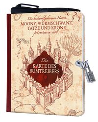 Bild vom Artikel Harry Potter: Die Karte des Rumtreibers - Tagebuch mit Schloss und Leuchtstift vom Autor 