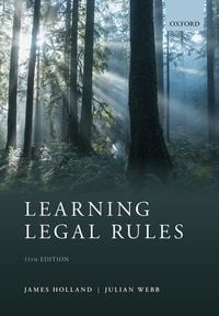 Produktbild: Learning Legal Rules