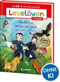 Produktbild: Lesel&ouml;wen 1. Klasse - Die Ninjas retten die Tiere