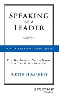 Produktbild: Speaking As a Leader