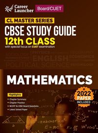 Produktbild: Board plus CUET 2023 CL Master Series - CBSE Study Guide - Class 12 - Mathematics
