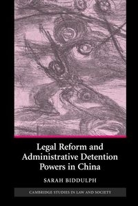 Produktbild: Legal Reform and Administrative Detention Powers in China