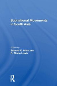 Produktbild: Lewis, R: Subnational Movements In South Asia