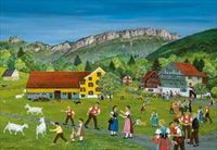 Produktbild: Trachten, Puzzle von Lilly Langenegger