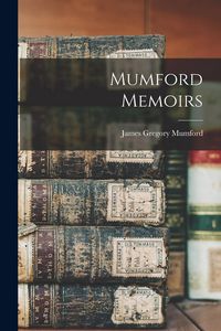 Produktbild: Mumford Memoirs