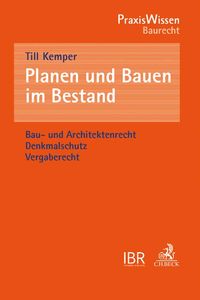 Produktbild: Planen und Bauen im Bestand