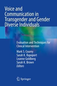 Produktbild: Voice and Communication in Transgender and Gender Diverse Individuals