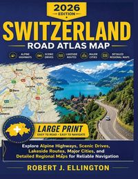 Produktbild: Switzerland Road Atlas Map
