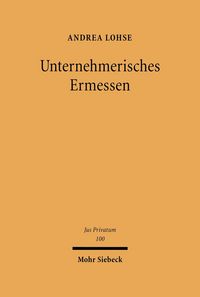 Produktbild: Unternehmerisches Ermessen