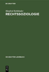 Produktbild: Rechtssoziologie