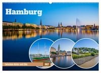 Produktbild: Hamburg - Zwischen Alster und Elbe (Wandkalender 2027 DIN A2 quer), CALVENDO Monatskalender