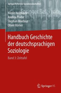 Produktbild: Handbuch Geschichte der deutschsprachigen Soziologie