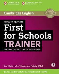 Bild vom Artikel First for Schools Trainer for the revised exam vom Autor Sue Elliott
