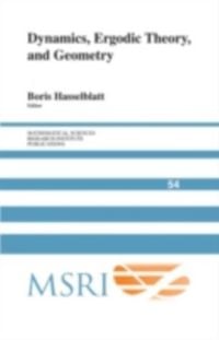 Produktbild: Dynamics, Ergodic Theory and Geometry