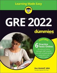 Produktbild: Woldoff, R: GRE 2022 For Dummies with Online Practice
