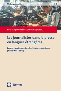 Produktbild: Les journalistes dans la presse en langues &eacute;trang&egrave;res