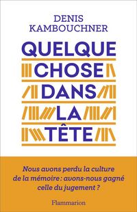Produktbild: Quelque chose dans la t&ecirc;te