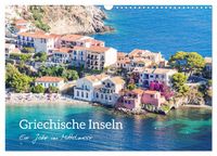 Produktbild: Griechische Inseln - Ein Jahr im Mittelmeer (Wandkalender 2026 DIN A3 quer), CALVENDO Monatskalender